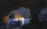 Ivan Aivazovsky Azure Grotto, Naples Spain oil painting artist